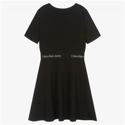 calvin klein schwarzes kleid